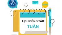 Lịch công tác tuần 29 (từ ngày 17/7/2023 đến ngày 23/7/2023)