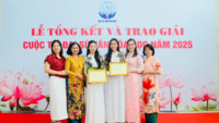 TRƯỜNG CAO ĐẲNG SƯ PHẠM THÁI BÌNH THAM DỰ LỄ TRAO GIẢI ĐẠI SỨ VĂN HÓA ĐỌC TOÀN QUỐC NĂM 2025