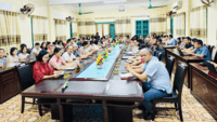 TRƯỜNG CAO ĐẲNG SƯ PHẠM THÁI BÌNH THAM DỰ HỘI NGHỊ TOÀN QUỐC NGHIÊN CỨU, HỌC TẬP, QUÁN TRIỆT VÀ TRIỂN KHAI THỰC HIỆN NGHỊ QUYẾT HỘI NGHỊ LẦN THỨ BA  BAN CHẤP HÀNH TRUNG ƯƠNG ĐẢNG KHÓA XIV