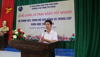 Lế bế giảng và trao bằng tốt nghiệp cho học sinh, sinh viên  hệ chính quy, trình độ cao đẳng ngành Giáo dục Mầm non,  trình độ trung cấp nhóm ngành Giáo dục nghề nghiệp, khóa học 2021-2024