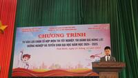 Trường TH, THCS và THPT Quách Đình Bảo tổ chức Chương trình Tư vấn lựa chọn tổ hợp môn thi tốt nghiệp, thi đánh giá năng lực, hướng nghiệp và tuyển sinh Đại học năm học 2024-2025