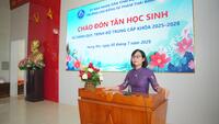 CHƯƠNG TRÌNH CHÀO ĐÓN TÂN HỌC SINH  HỆ CHÍNH QUY, TRÌNH ĐỘ TRUNG CẤP, KHÓA 2025-2028