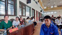 TỔ CHỨC NHẬP HỌC CHO THÍ TRÚNG TUYỂN HỆ CHÍNH QUY, TRÌNH ĐỘ TRUNG CẤP NHÓM NGÀNH GIÁO DỤC NGHỀ NGHIỆP KHÓA HỌC 2024-2027